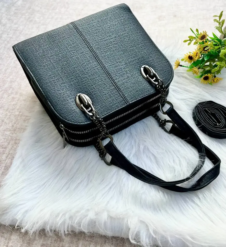 شنطة كتف و كروس (اسود)