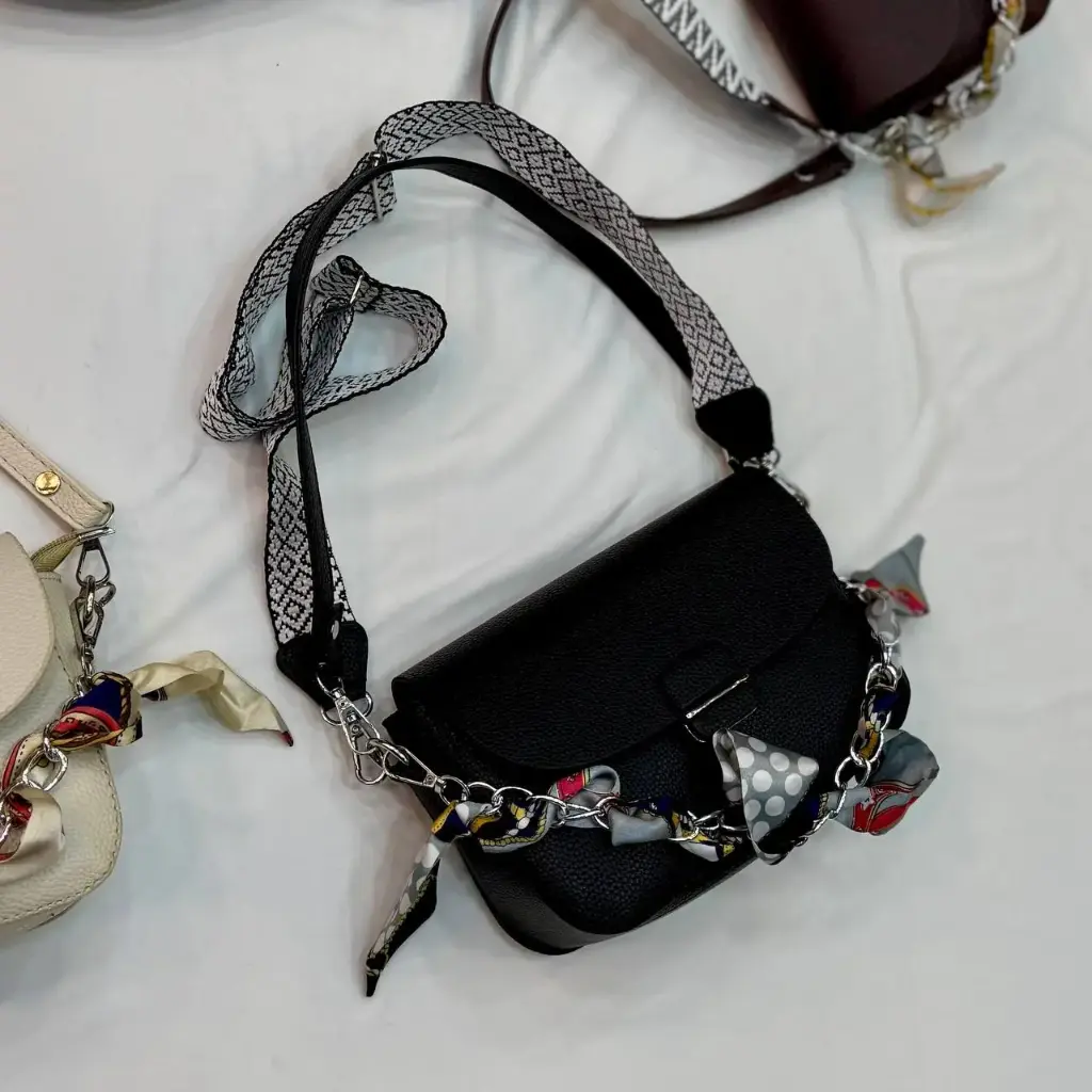 شنطة كروس سكارف (اسود)